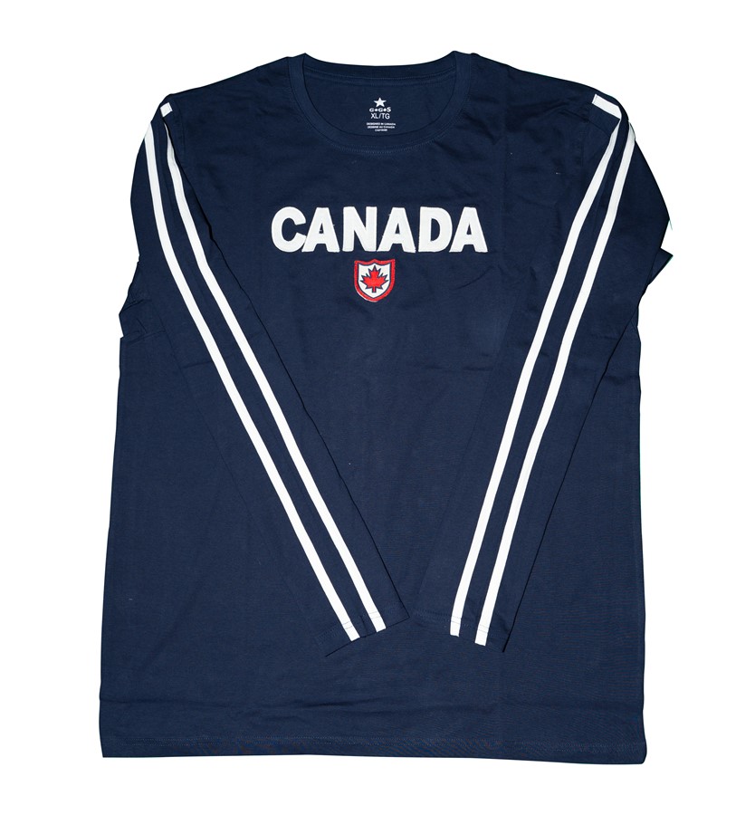 ADULT LONG SLEEVE CANADA T-SHIRT