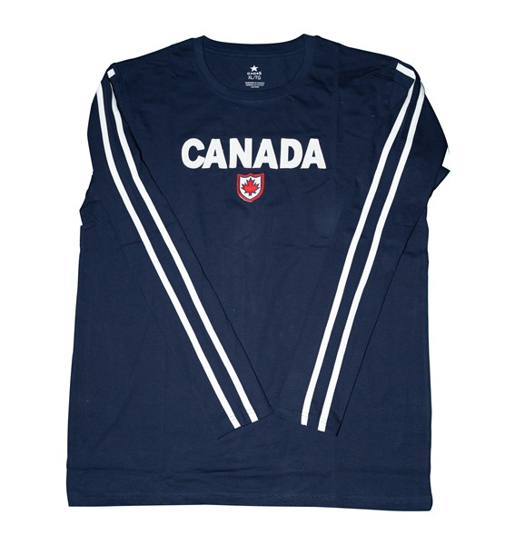 ADULT LONG SLEEVE CANADA T-SHIRT